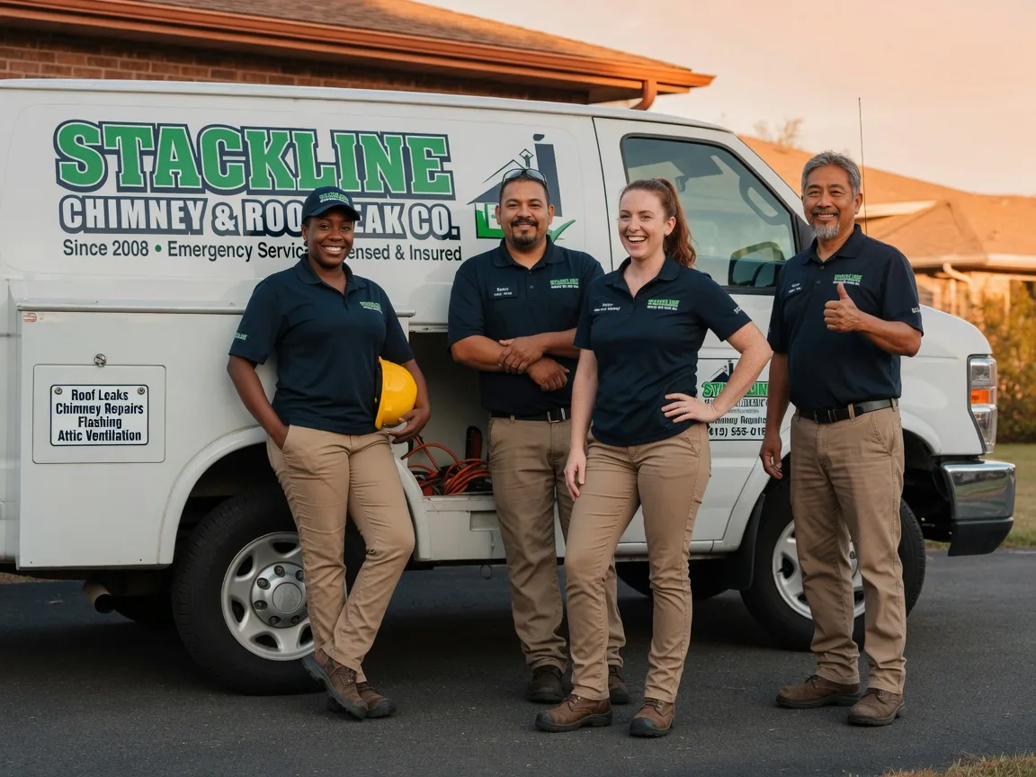 Chimney flashing repair company in Round Rock, AZ